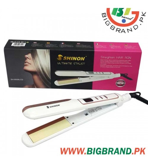 Shinon Multifunction LCD Hair Straightener With 5 Level Display